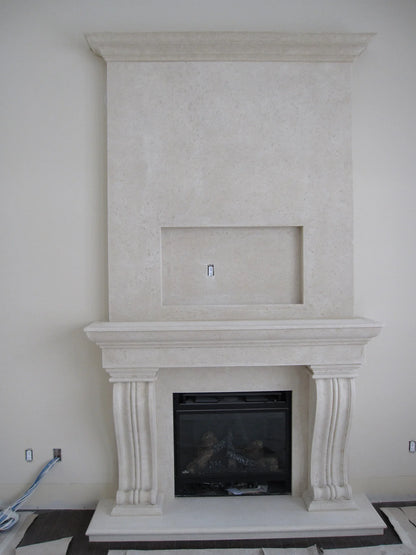 Fireplace Mantel Surround (Cast Stone) 1110.536 GS