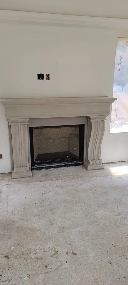 Fireplace Mantel Surround (Cast Stone) 1110.536 GS