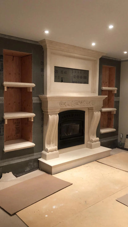 Fireplace Mantel Surround (Cast Stone) 1110.536 GS