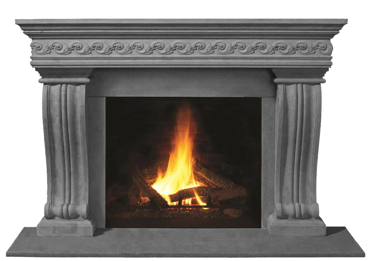 Fireplace Mantel Surround (Cast Stone) 1110S.536 GS