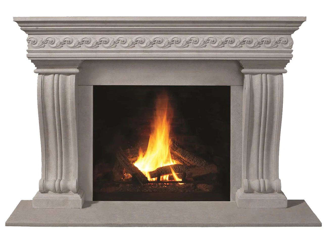 Fireplace Mantel Surround (Cast Stone) 1110S.536 GS