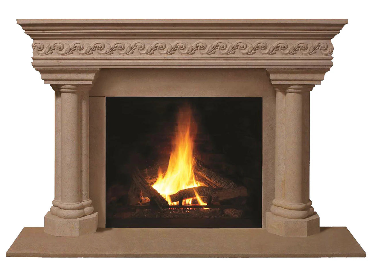 Fireplace Mantel Surround (Cast Stone) 1110S.555 GS