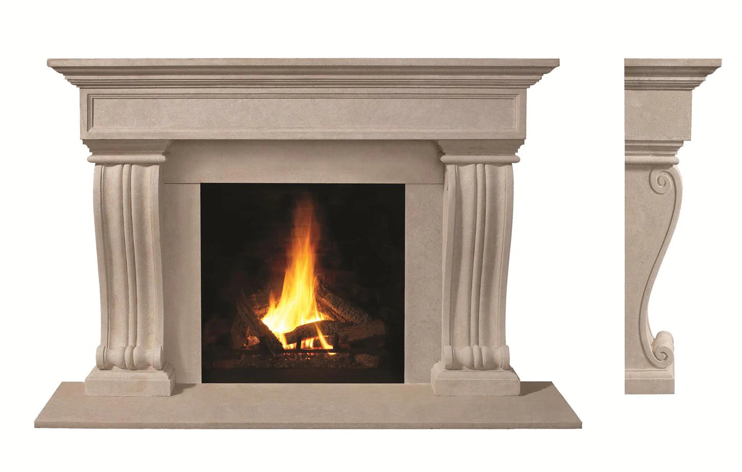 Fireplace Mantel Surround (Cast Stone) 1111.536 GS