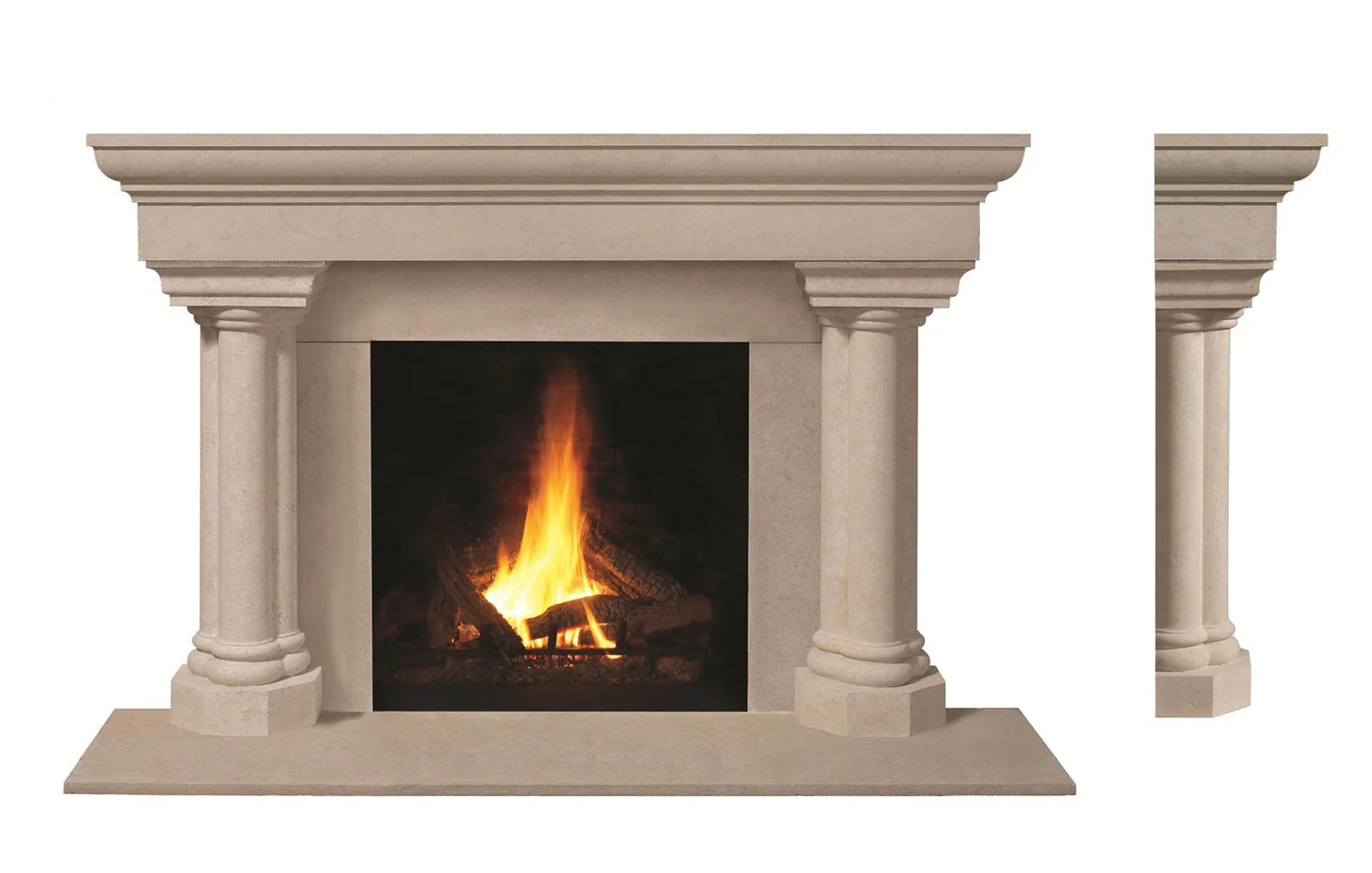 Fireplace Mantel Surround (Cast Stone) 1147.555 GS