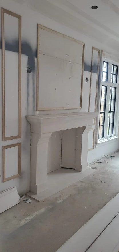 Fireplace Mantel Surround (Cast Stone) 1147.556 GS