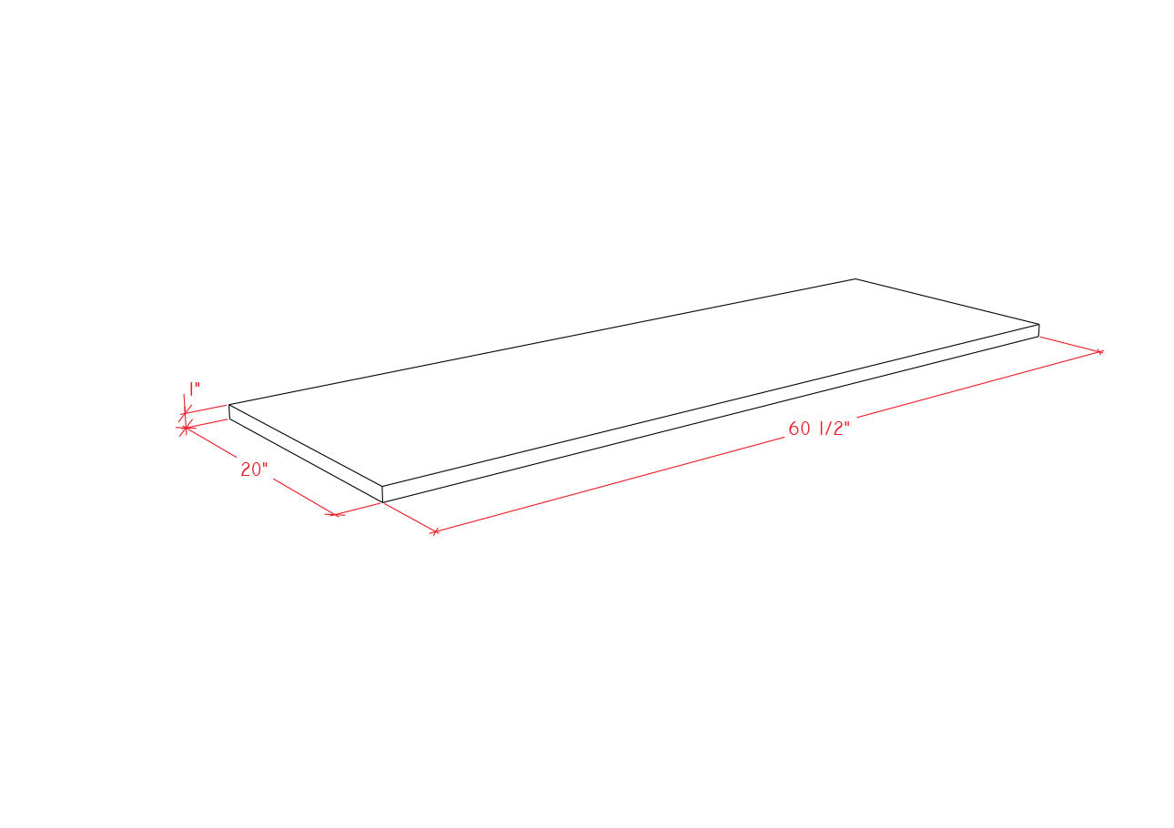 Fireplace Mantel Surround (Cast Stone) 4113.8 GS