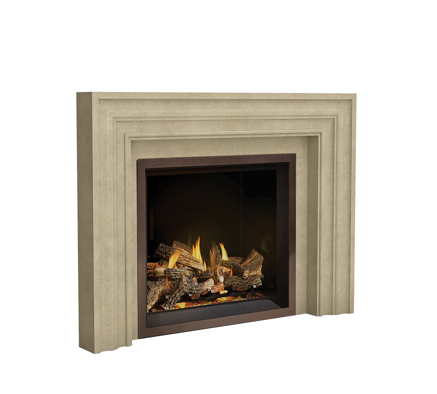 Fireplace Mantel Surround (Cast Stone) 4113.8 GS