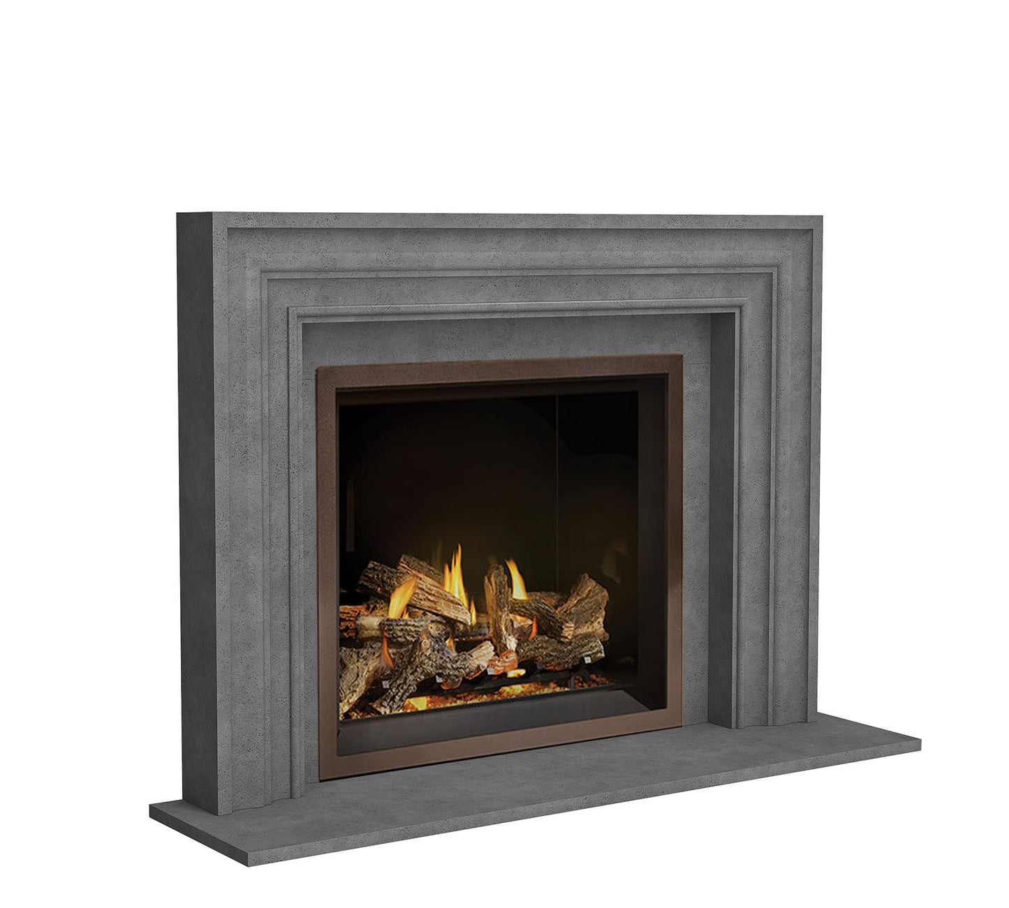 Fireplace Mantel Surround (Cast Stone) 4113.8 GS