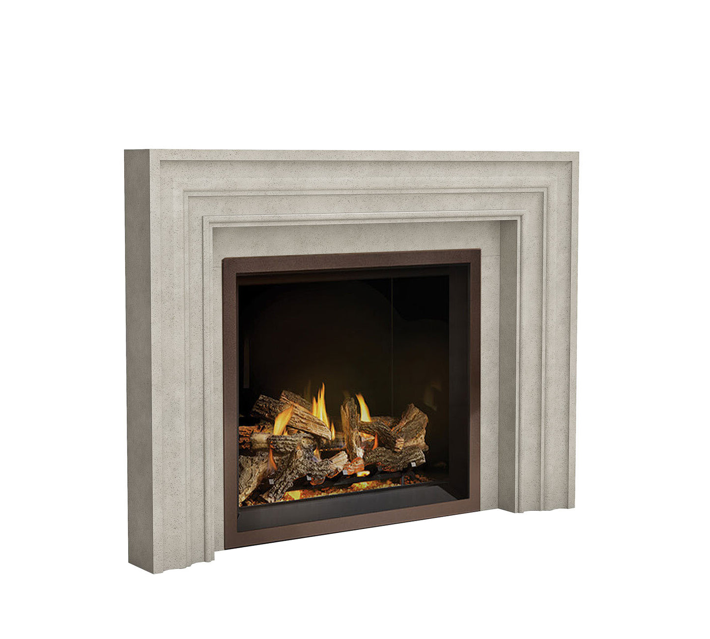 Fireplace Mantel Surround (Cast Stone) 4113.8 GS