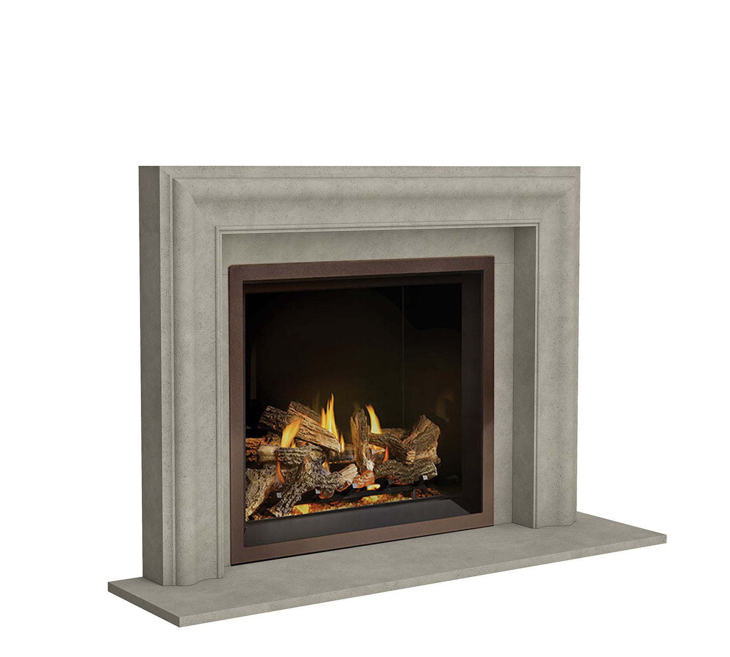 Fireplace Mantel Surround (Cast Stone) 4115.7 GS