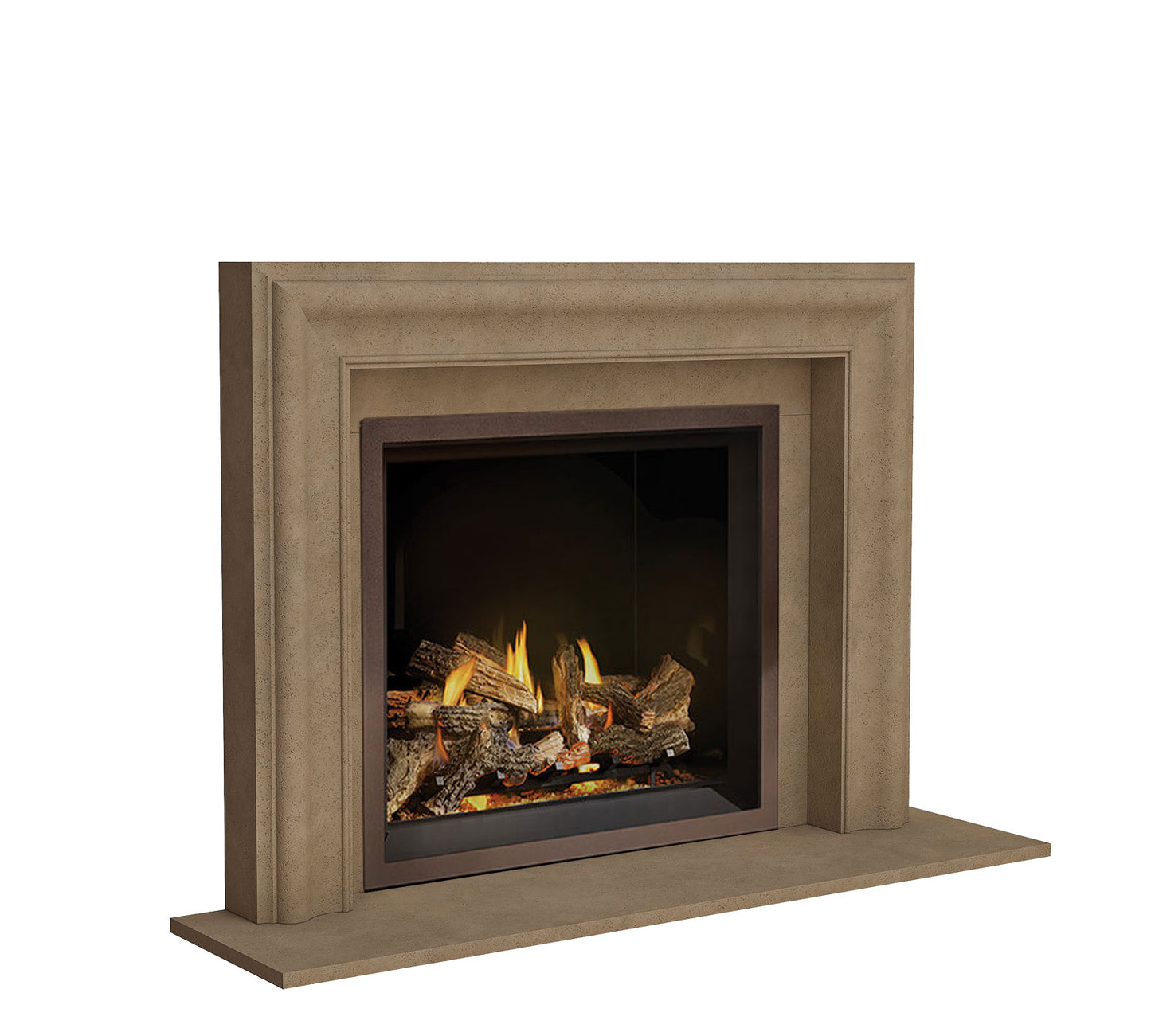 Fireplace Mantel Surround (Cast Stone) 4115.7 GS