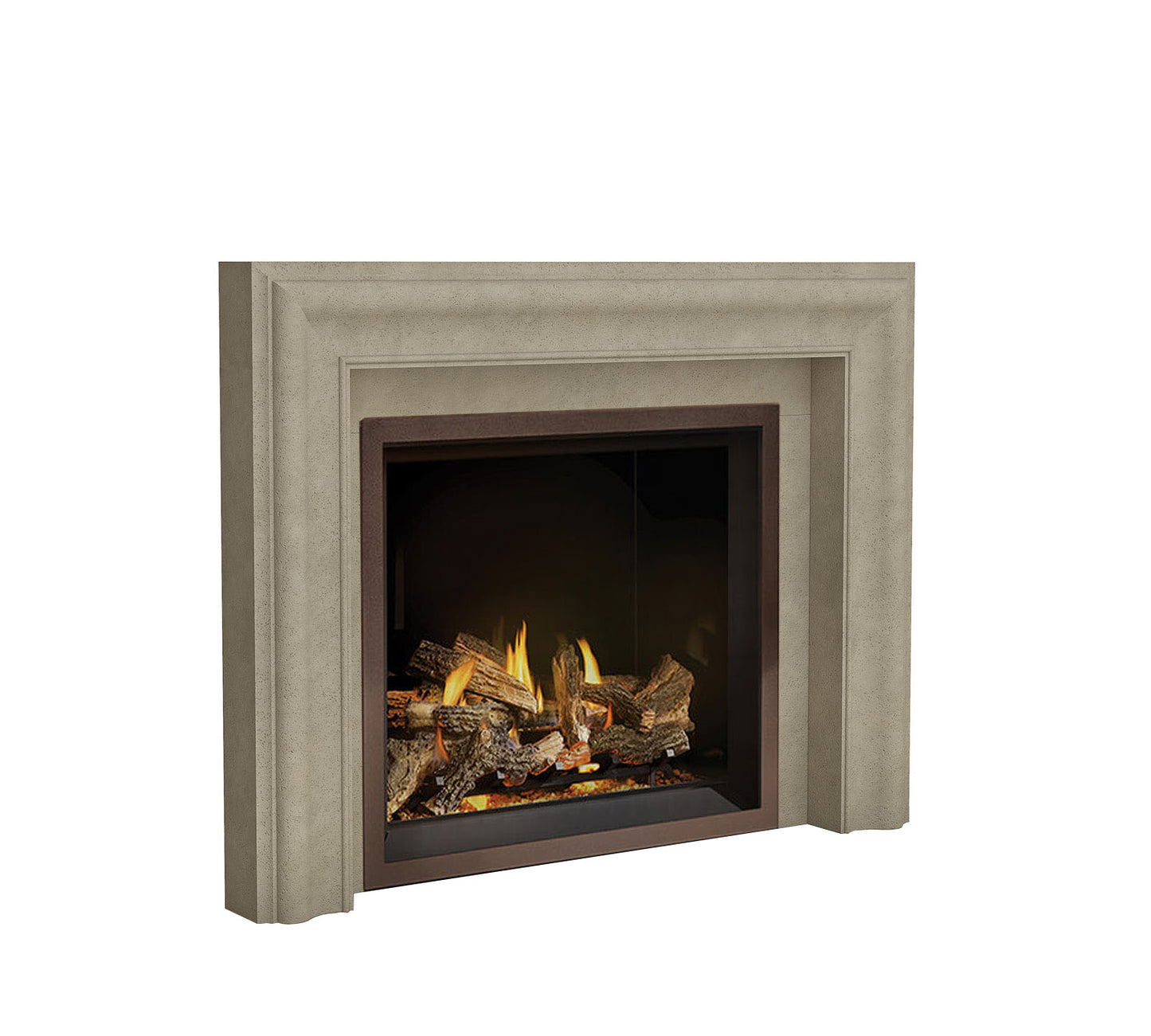 Fireplace Mantel Surround (Cast Stone) 4115.7 GS