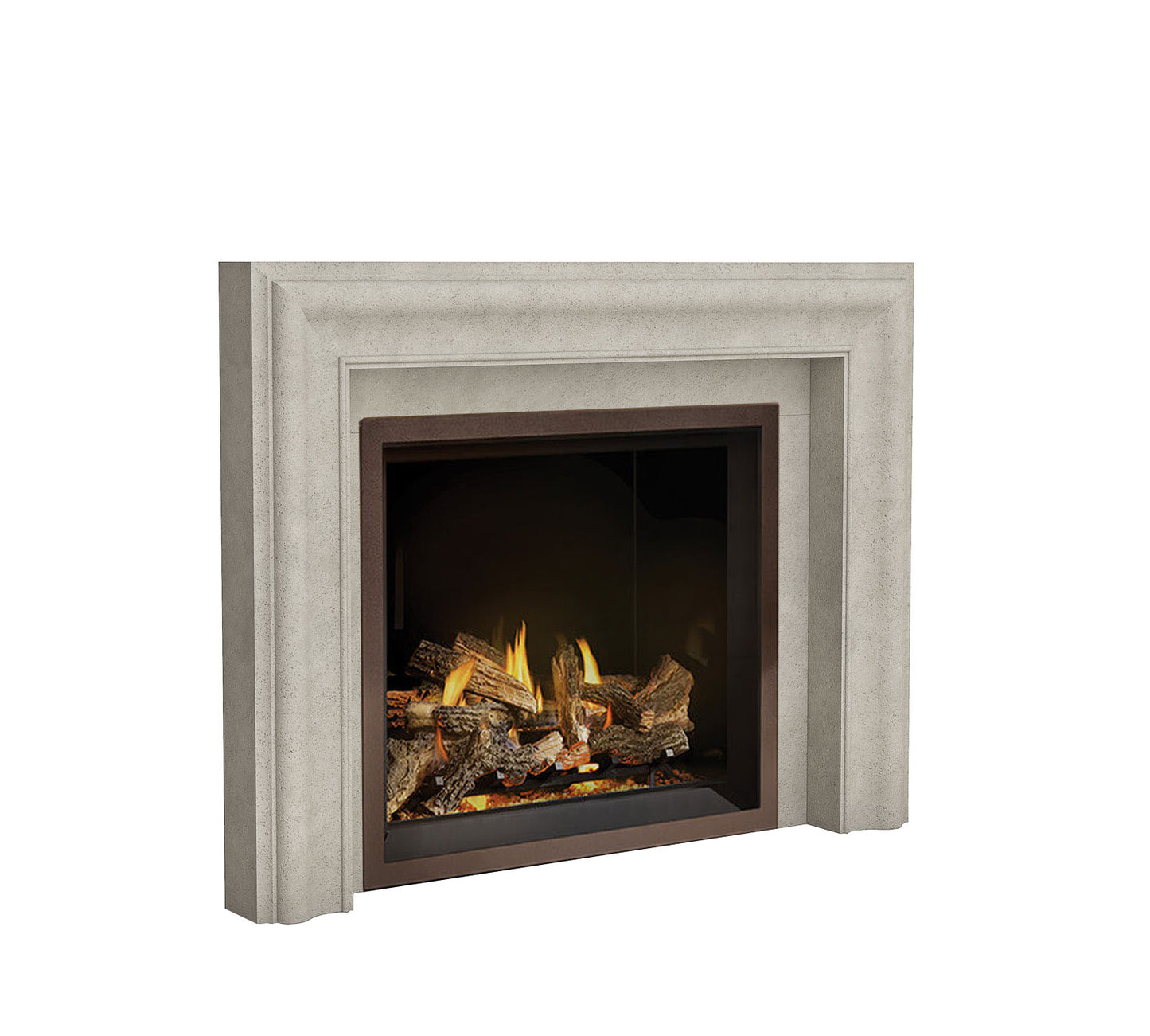 Fireplace Mantel Surround (Cast Stone) 4115.7 GS