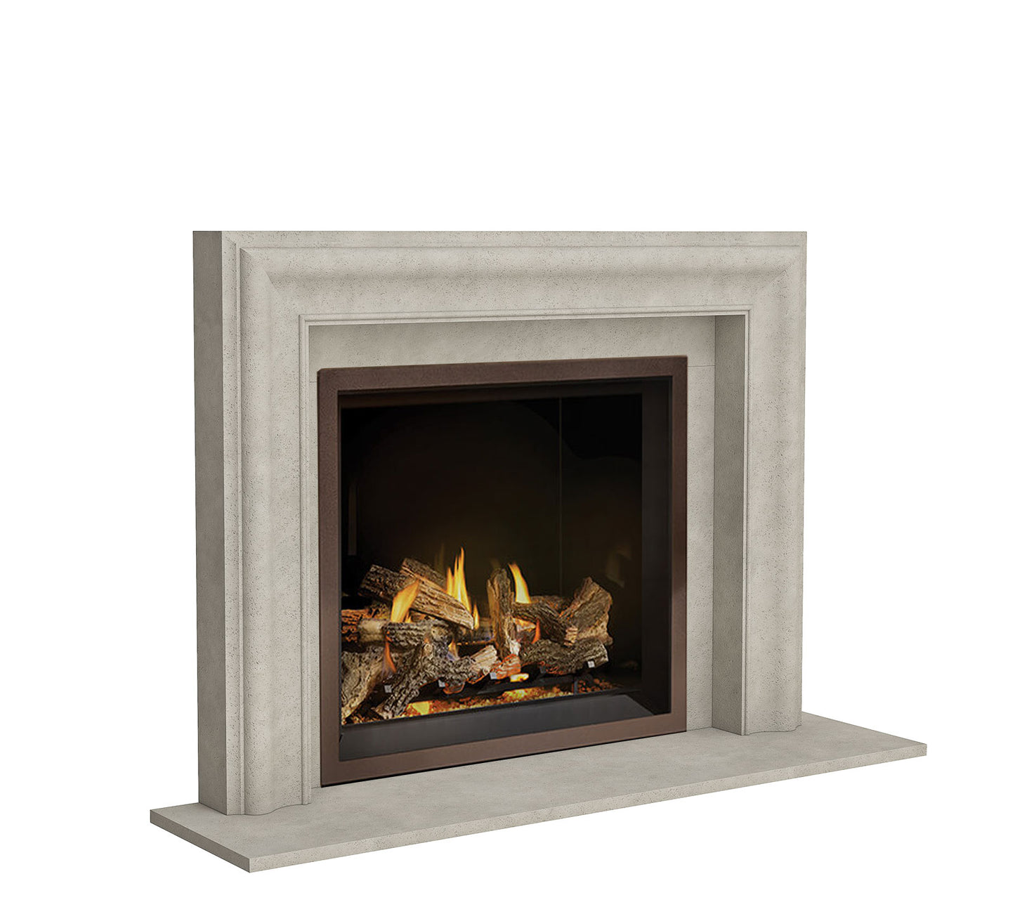 Fireplace Mantel Surround (Cast Stone) 4115.7 GS