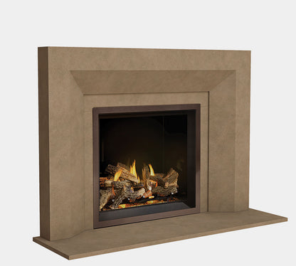 Fireplace Mantel Surround (Cast Stone) 4143.12-GS