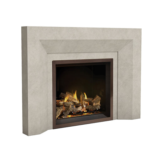 Fireplace Mantel Surround (Cast Stone) 4143.12-GS