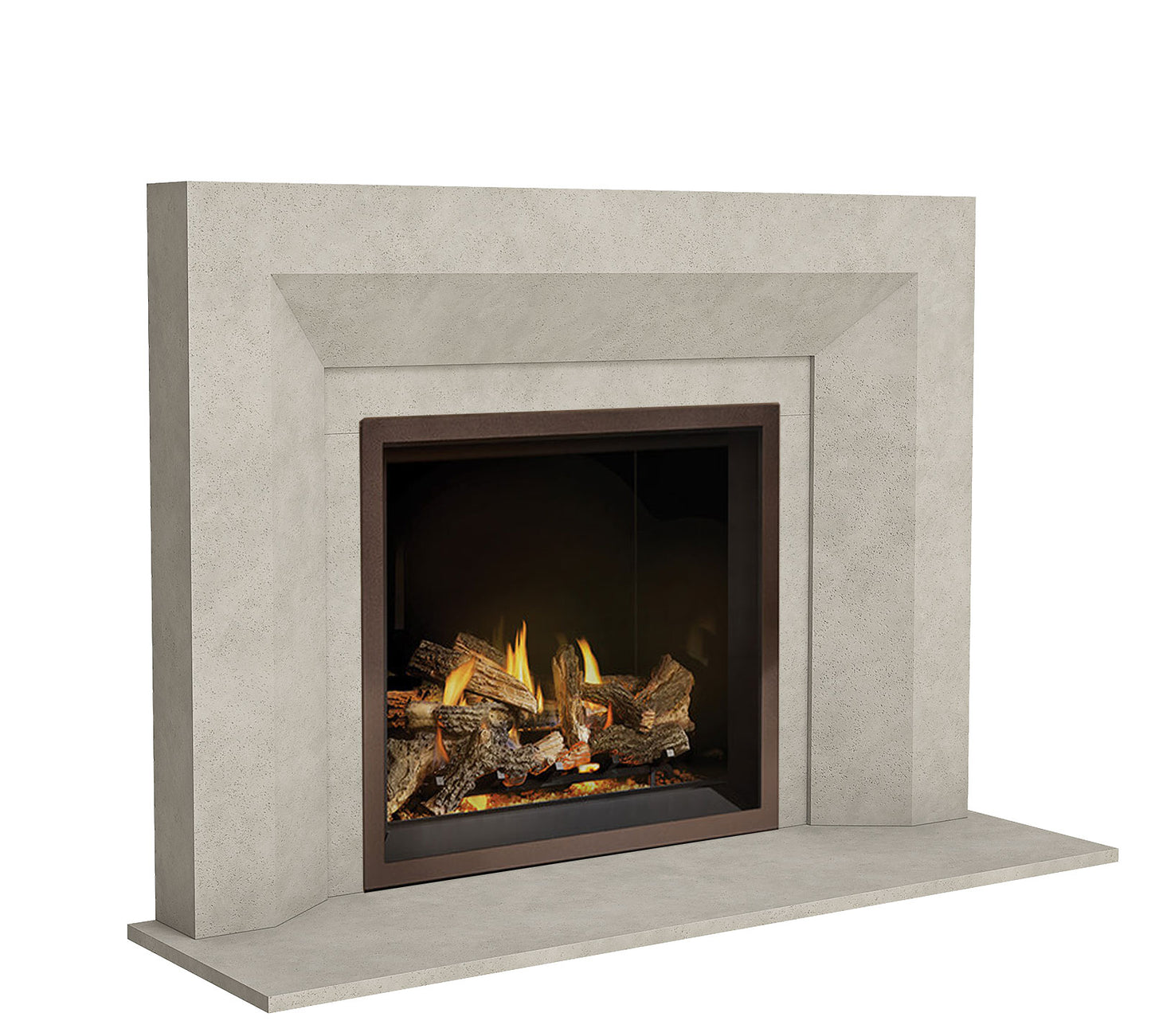 Fireplace Mantel Surround (Cast Stone) 4143.12-GS